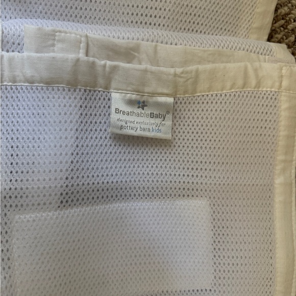 Pottery Barn Breathable Mesh Crib Bumper - Picture 3 of 3